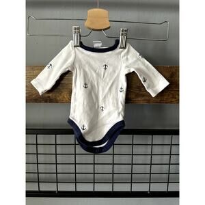 Janie and Jack Anchor Infant Bodysuit | Newborn